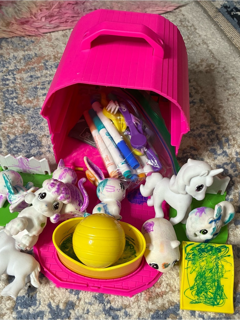 Children’s Kids Toy Scribble Scrubbie Bundle Set Lot